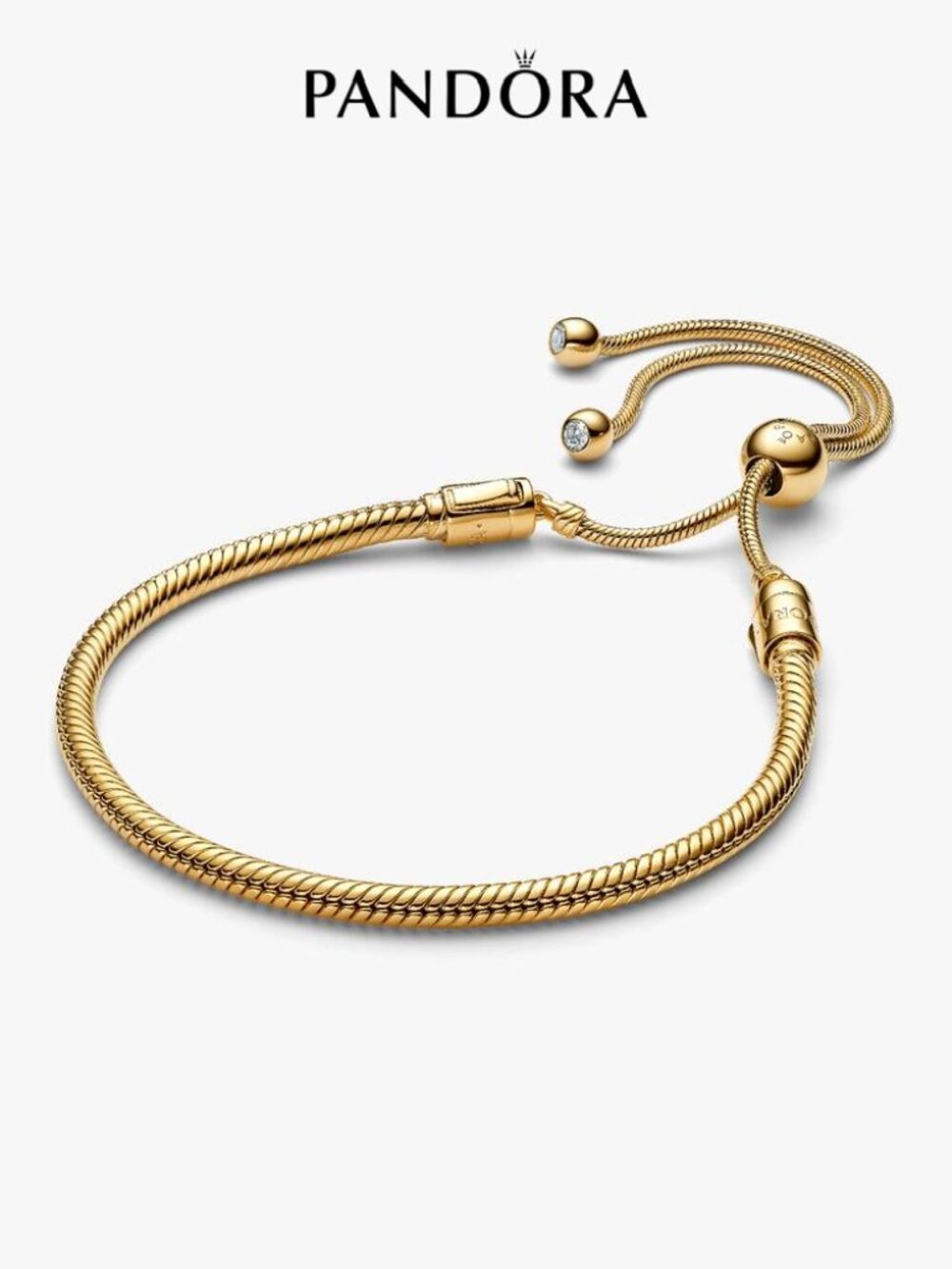 Pandora Snake Chain Slider Bracelet